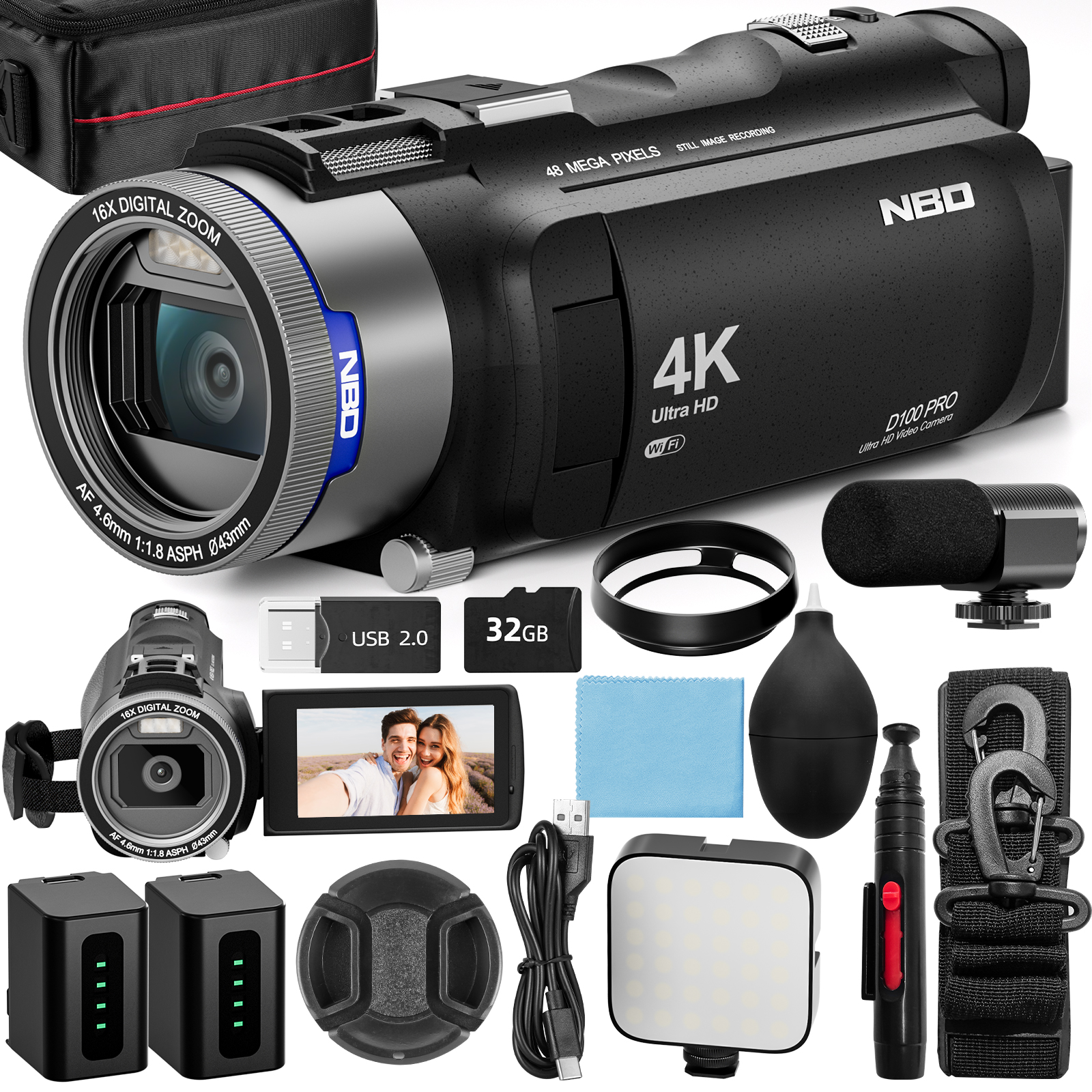 Korean Lifestyle & Kids Boutique Photos - NBD 4K HD&48MP Camcorder Video Camera