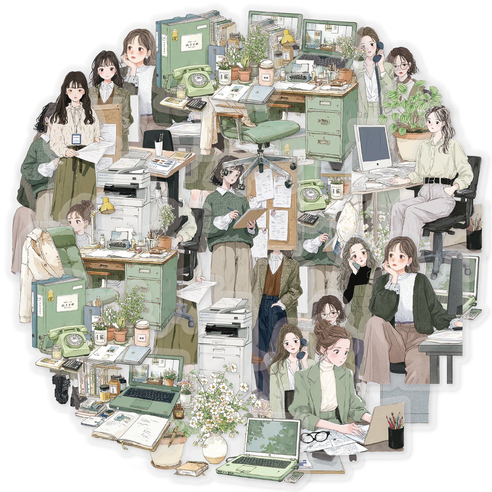 Korean Girl Lifestyle - Etori Life Work Schedule Korean Style