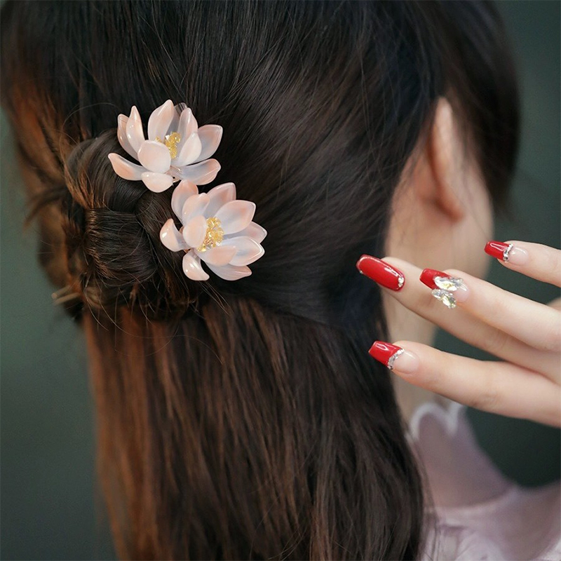 1Pair Vintage Hairpin Glazed F – обзор и цена Hanbok Hair Pin