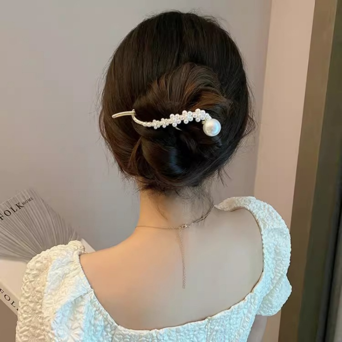 Elegant Glitter Pearl Hair Cli – обзор и цена Korean Lifestyle & Kids Boutique Photos
