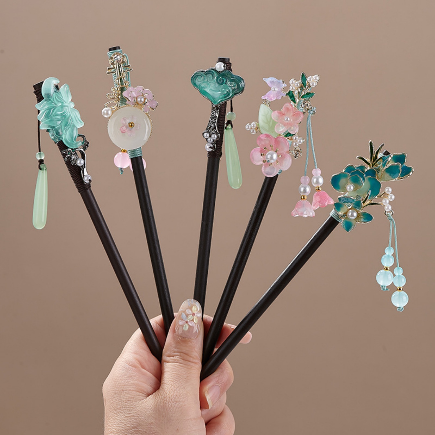 Vintage Flower Hairpin For Wom – обзор и цена Hanbok Hair Pin