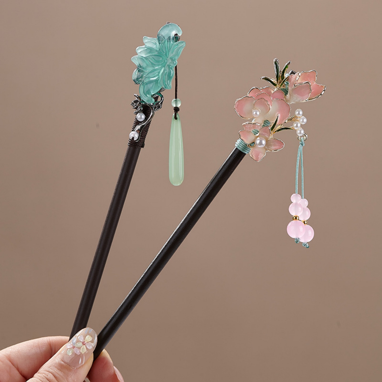 Vintage Flower Hairpin For Wom – обзор и цена Hanbok Hair Pin