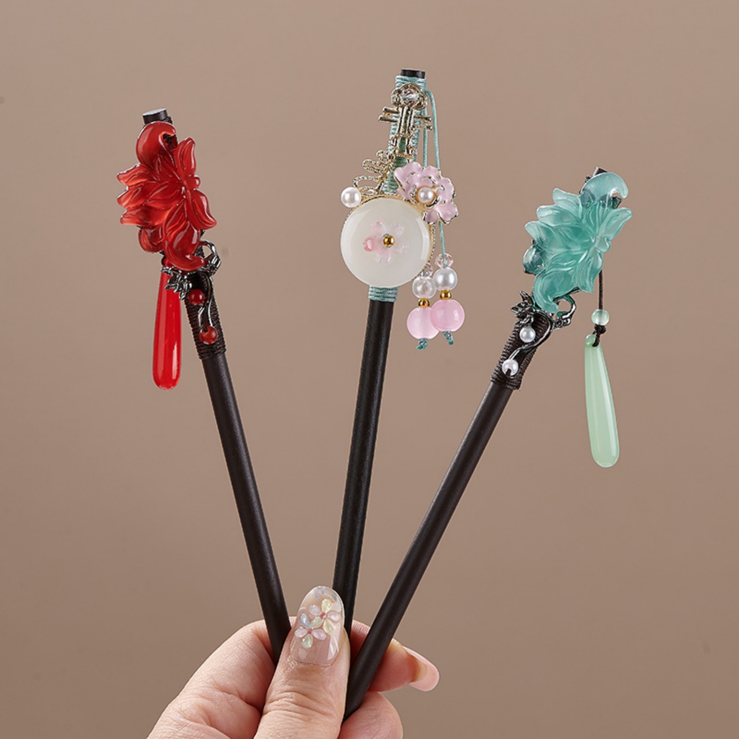 Vintage Flower Hairpin For Wom – обзор и цена Hanbok Hair Pin