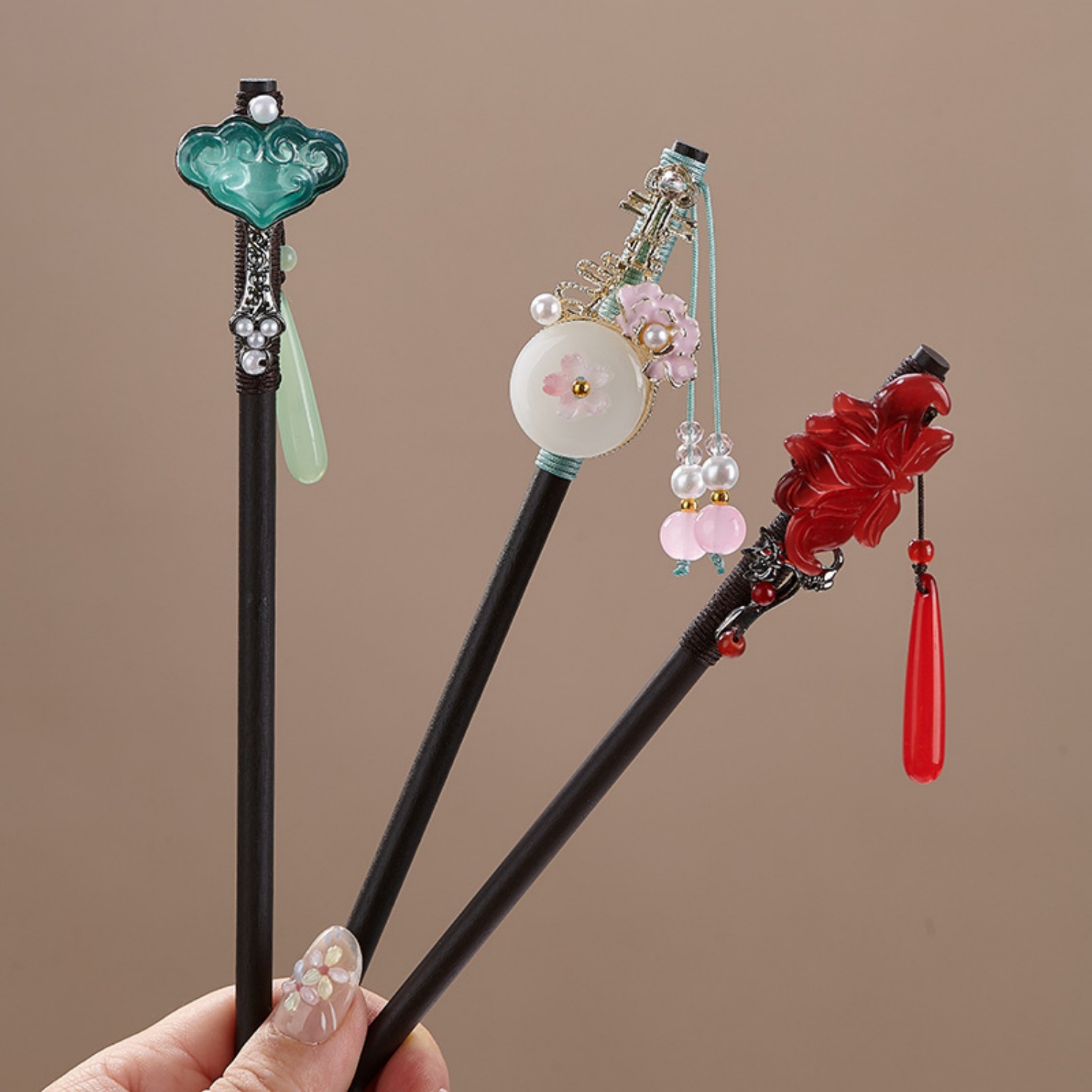 Vintage Flower Hairpin For Wom – обзор и цена Hanbok Hair Pin