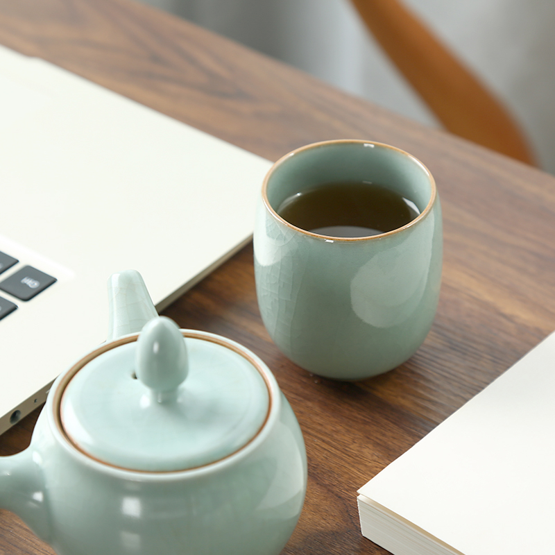 CHANSHOVA-Porcelain Tea Cup Se – обзор и цена Celadon Ceramic Cup