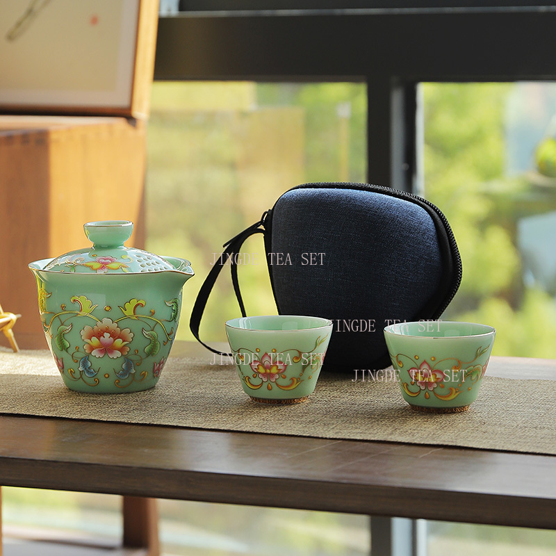 Celadon one pot two cups trave – обзор и цена Celadon Ceramic Cup
