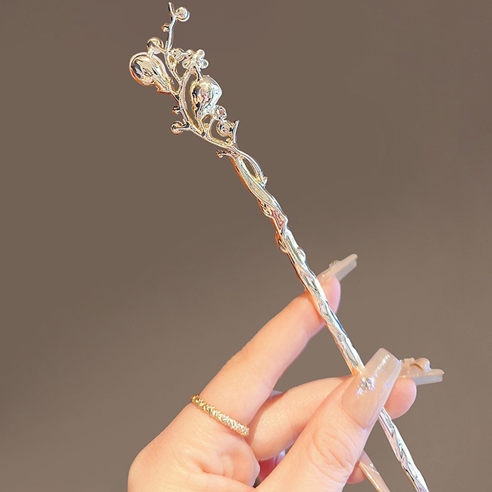 Chinese Style Artificial Pear  – обзор и цена Hanbok Hair Pin