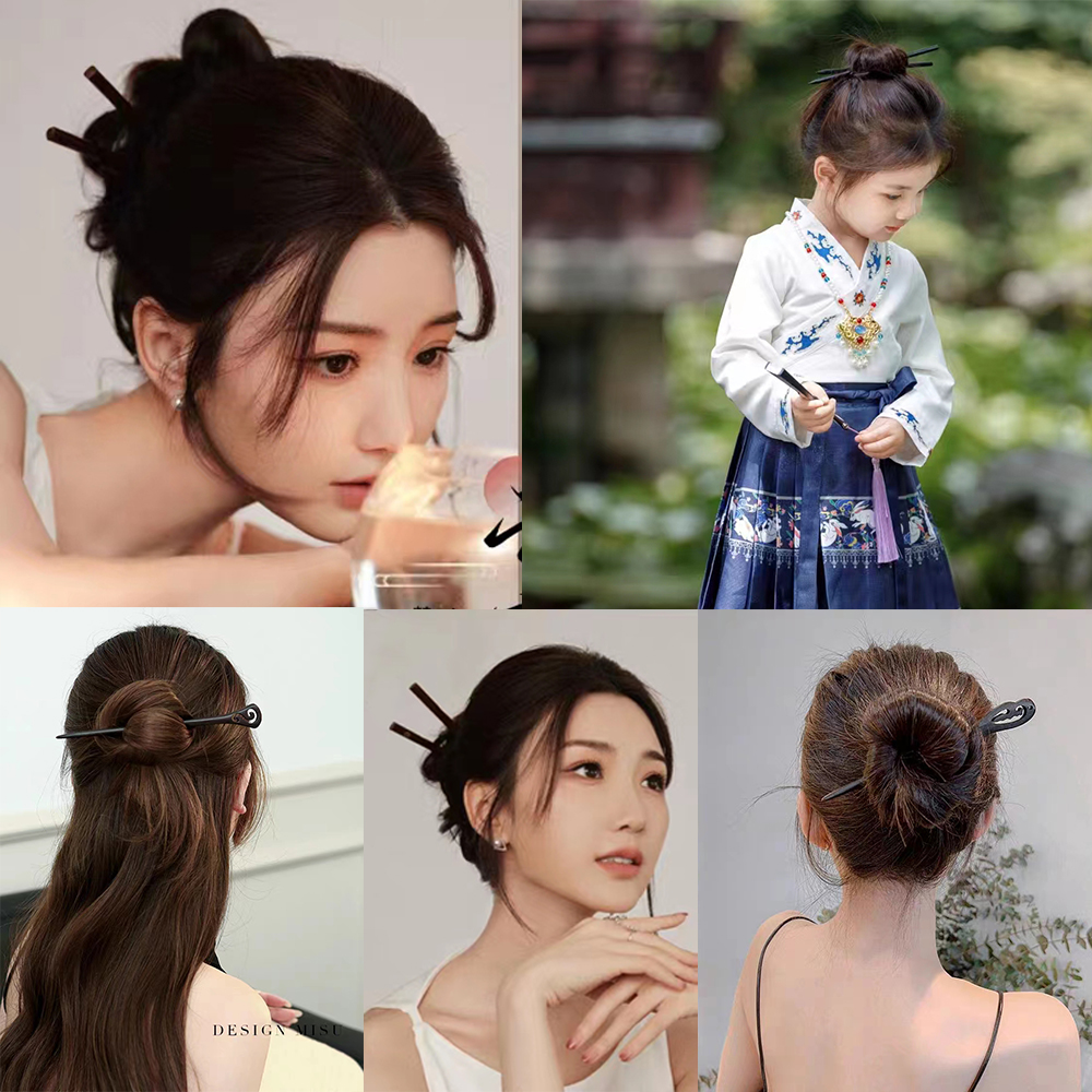 16Style Chinese Wooden Hair St – обзор и цена Hanbok Hair Pin