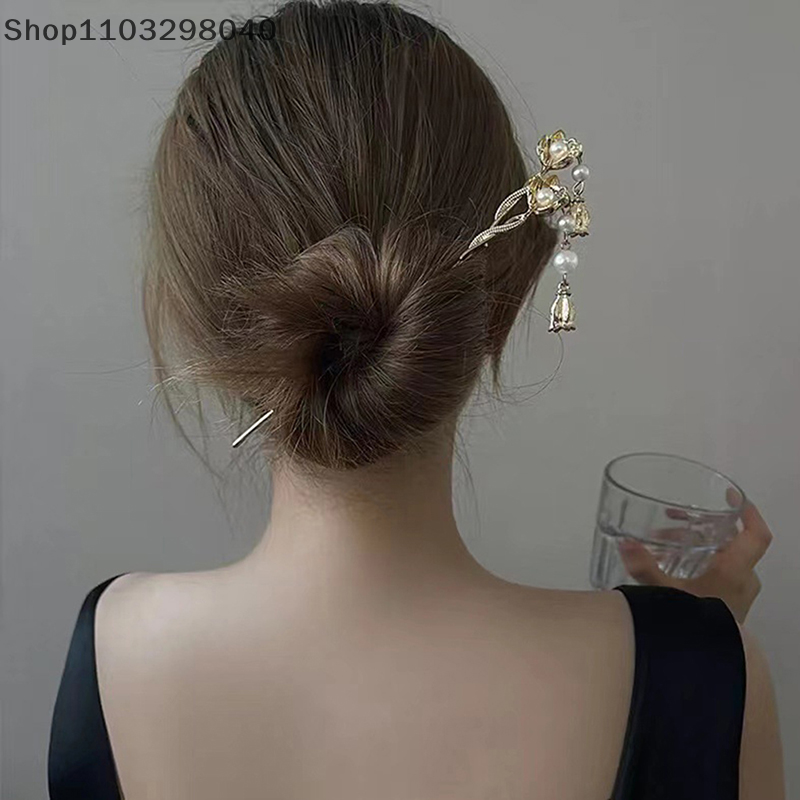 Vintage Chinese Style Hanfu Ha – обзор и цена Hanbok Hair Pin