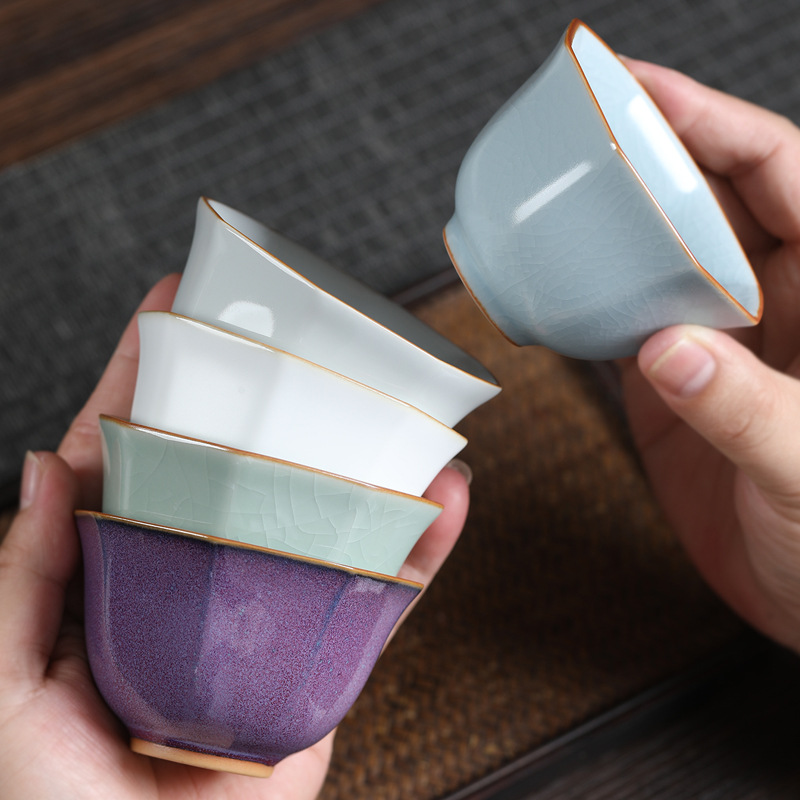 Five Famous Kilns 5 Cups Tea S – обзор и цена Celadon Ceramic Cup