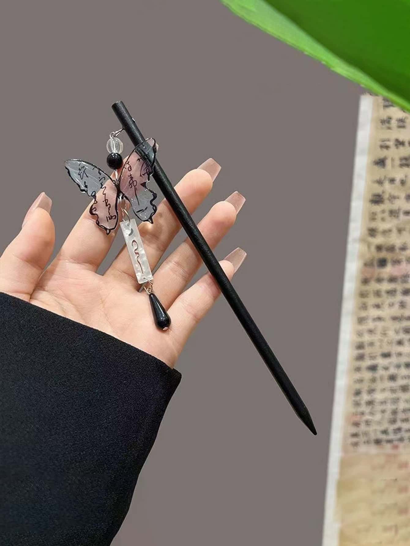 1pc Butterfly Tassel Hairpin E – обзор и цена Hanbok Hair Pin