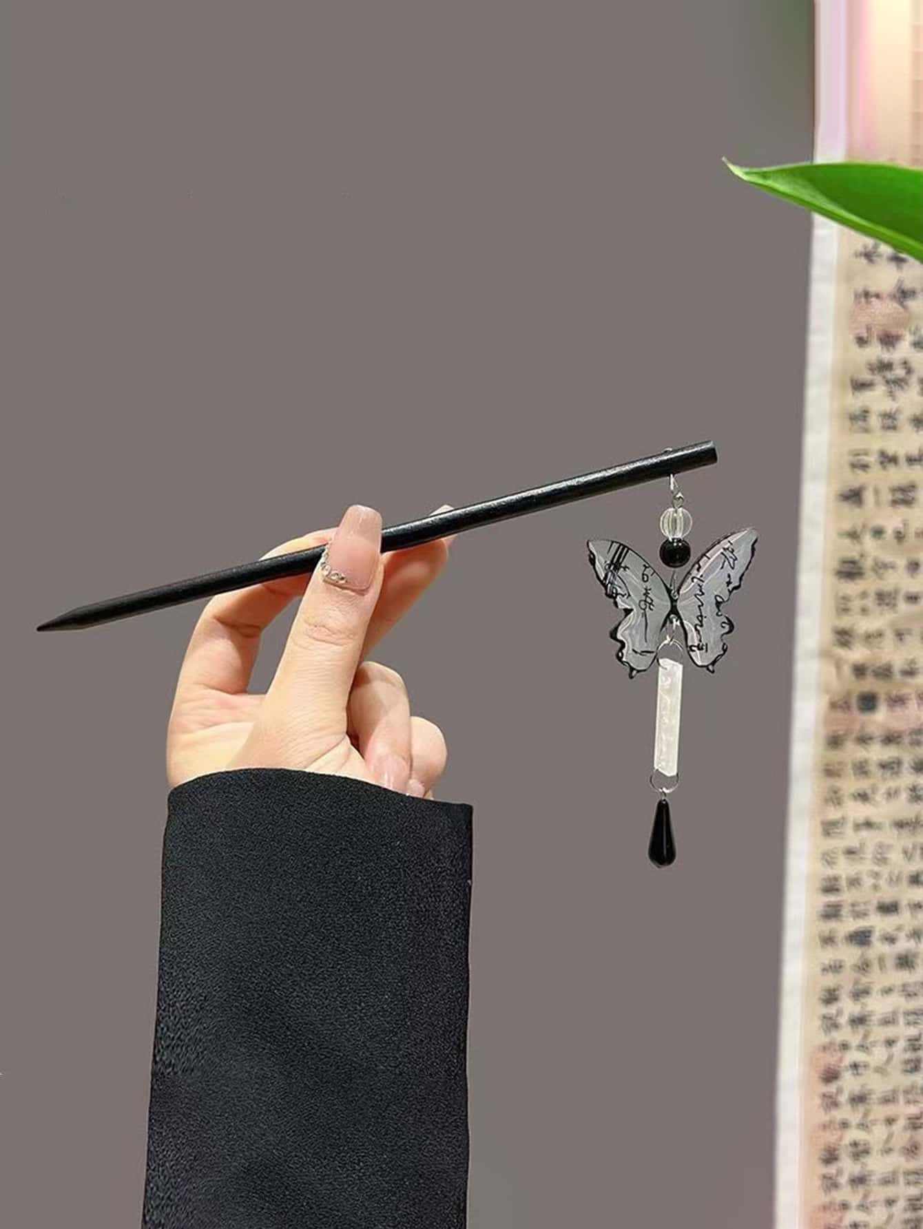 1pc Butterfly Tassel Hairpin E – обзор и цена Hanbok Hair Pin