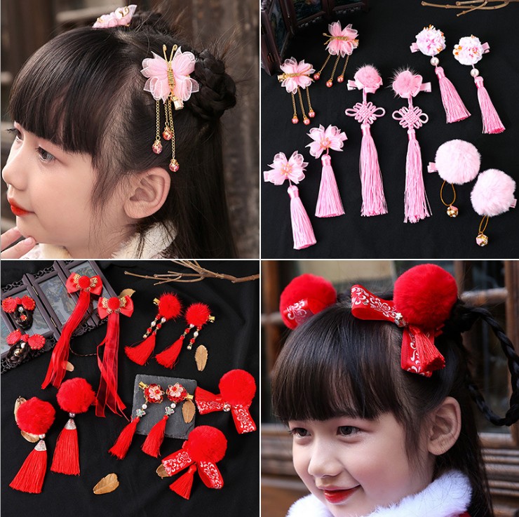 Multi style Girls Hair Clips C – обзор и цена Hanbok Hair Pin