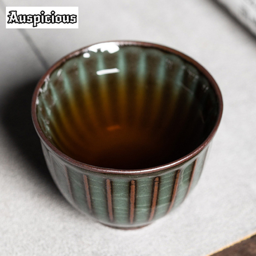 85ml Handmade Ge Kiln Iron Bod – обзор и цена Celadon Ceramic Cup
