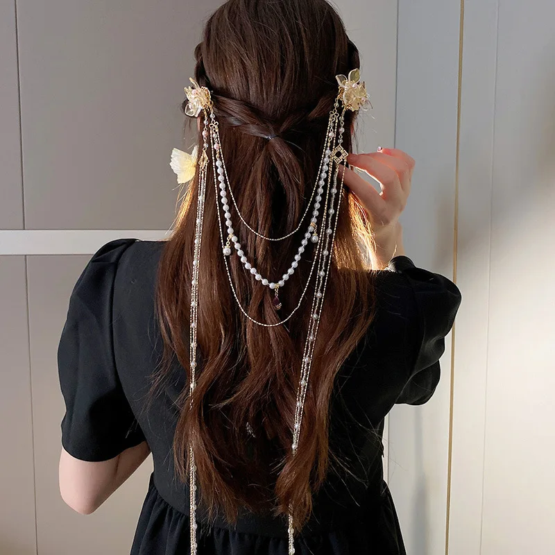 New Chinese Style Rhinestones  – обзор и цена Hanbok Hair Pin