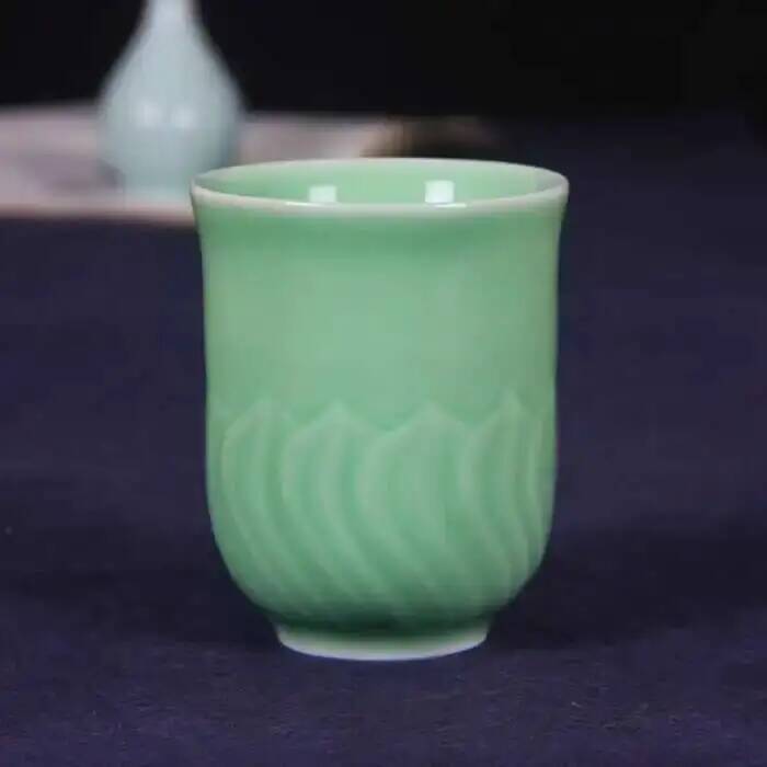 Longquan Celadon Handmade Lotu – обзор и цена Celadon Ceramic Cup