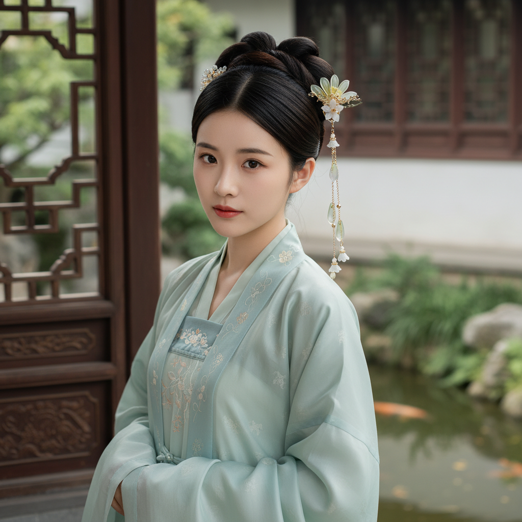 Wedding Hanfu hairpin with tas – обзор и цена Hanbok Hair Pin