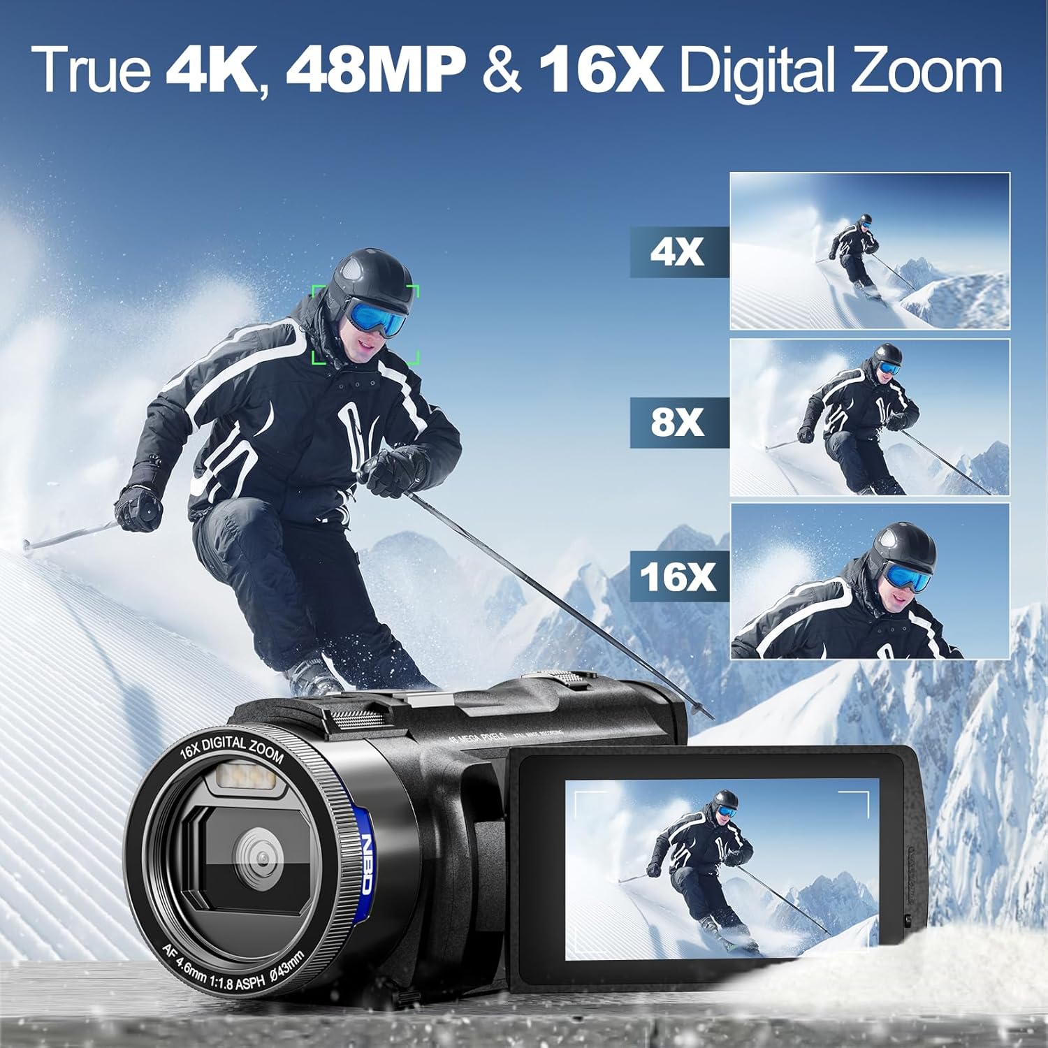 NBD 4K HD&48MP Camcorder Video – обзор и цена Korean Lifestyle & Kids Boutique Photos