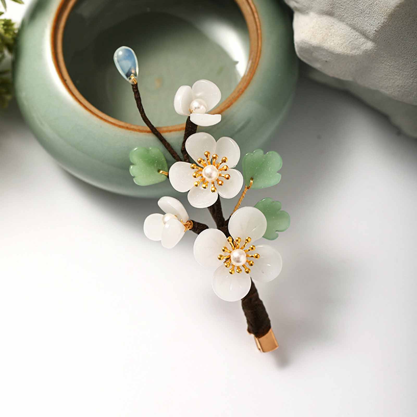 Chinese Hanfu Hair Clips Glass – обзор и цена Hanbok Hair Pin