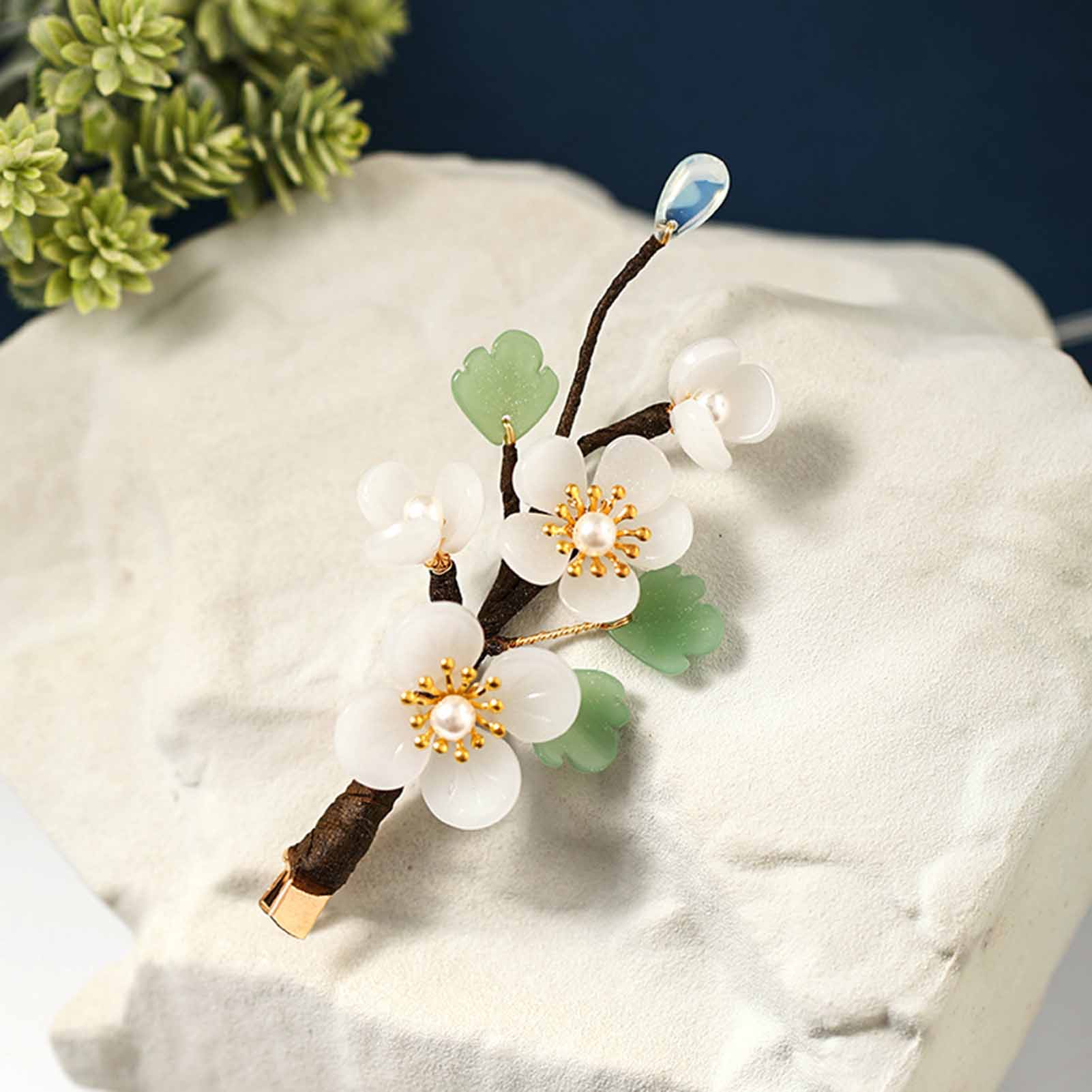 Chinese Hanfu Hair Clips Glass – обзор и цена Hanbok Hair Pin