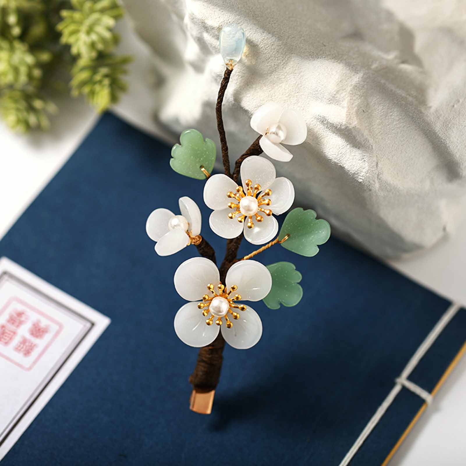 Chinese Hanfu Hair Clips Glass – обзор и цена Hanbok Hair Pin