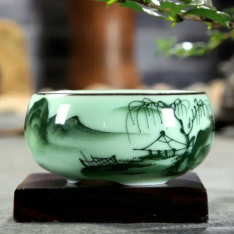 Tea Cup Ceramic  1PC Celadon H – обзор и цена Celadon Ceramic Cup