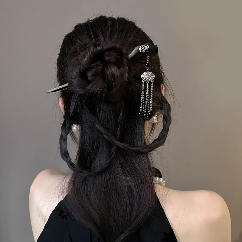 1pc Chinese Ancient Style Ink  – обзор и цена Hanbok Hair Pin
